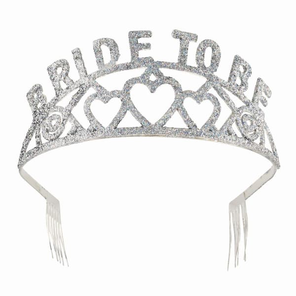 Bristol Novelty Womens/Ladies Bride To Be Tiara Silver One Size
