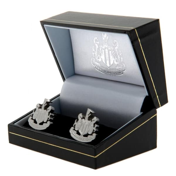 Newcastle United FC Rustfrit stål Crest manchetknapper