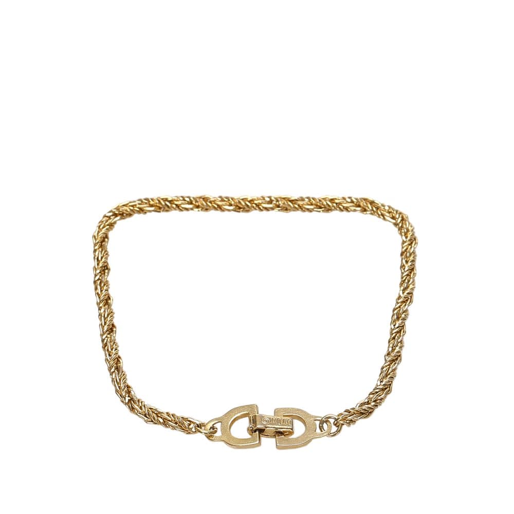 Dior Gold-Tone Chain Bracelet Gold