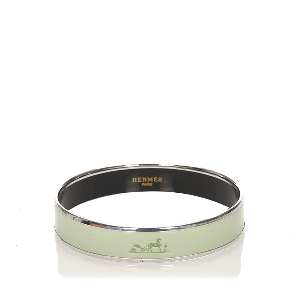 Hermes Silver-Tone Bangle Silver