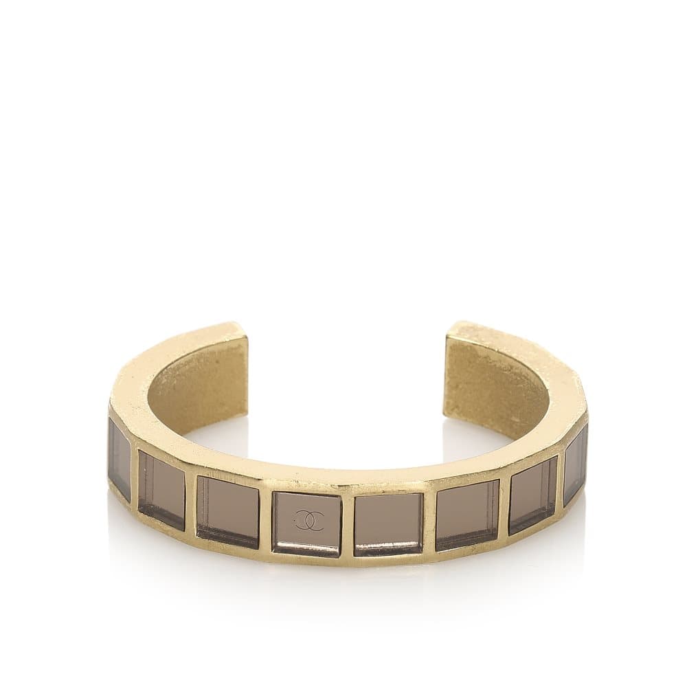 Chanel CC Bangle Brown