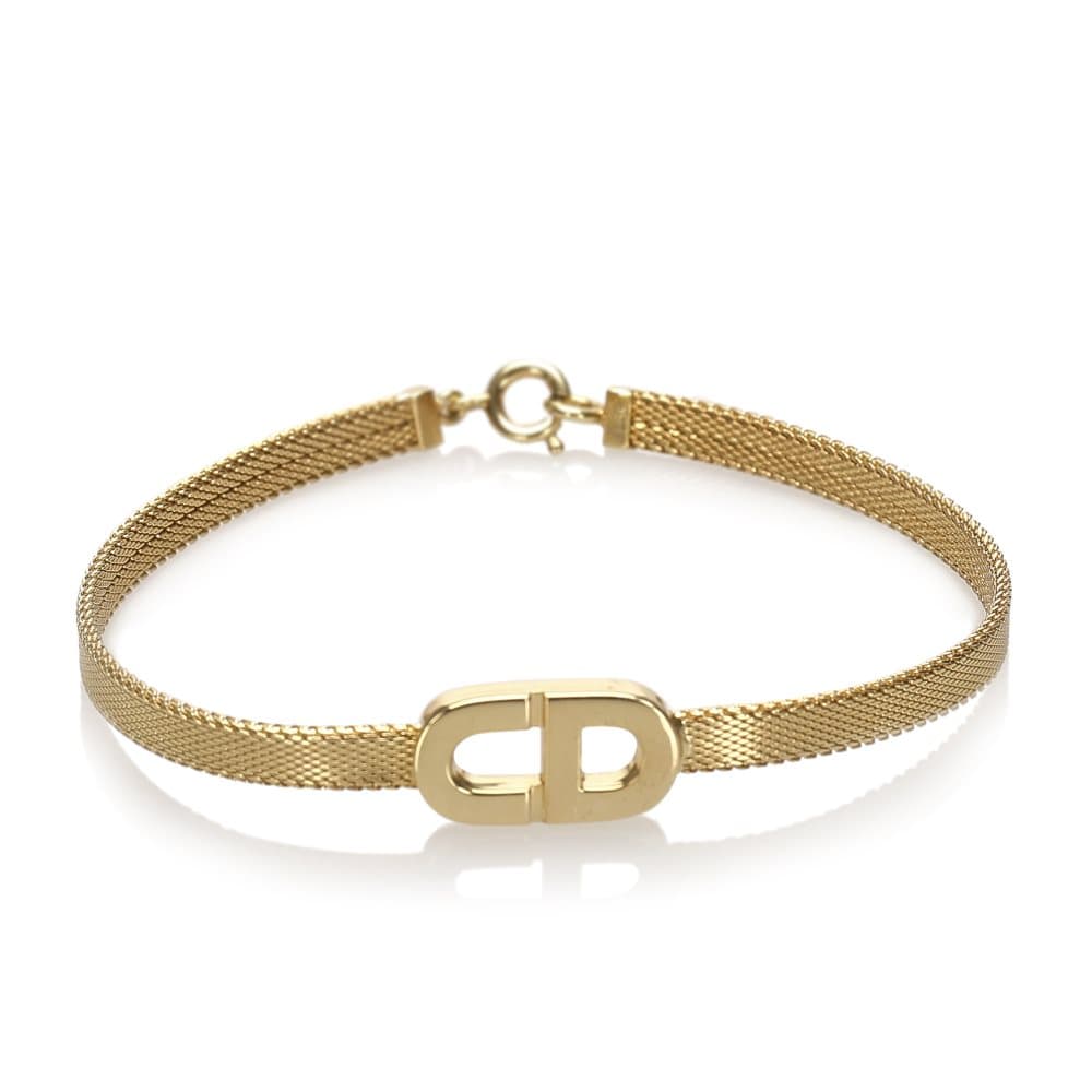 Dior Gold-Tone Chain Bracelet Gold