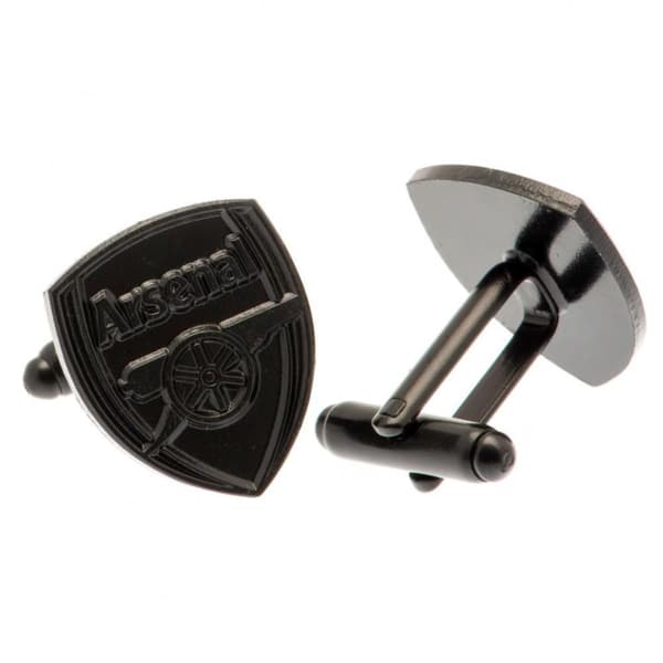 Arsenal FC Jonpläterade manschettknappar Black One Size