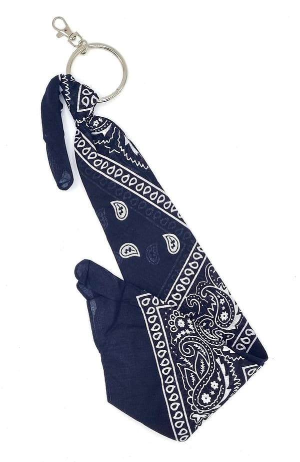Buksekæde sort Bandana