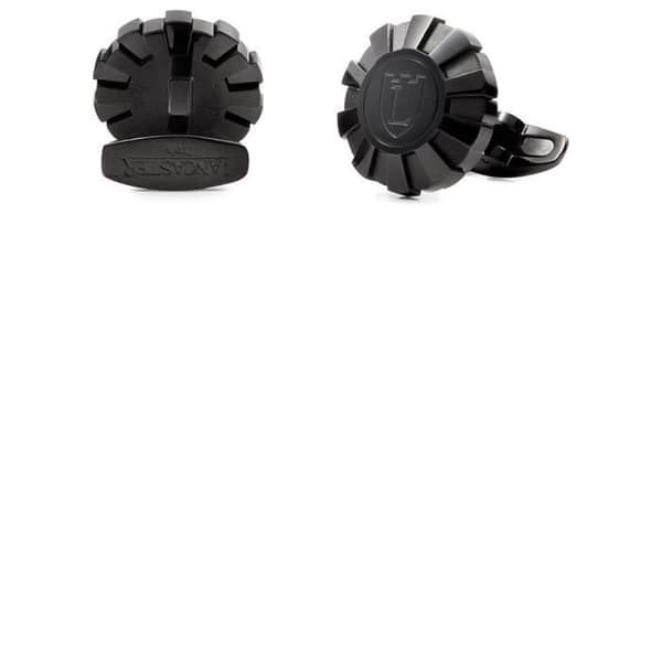 Knappar - Lancaster - GLA009BK - Rostfritt stål - Svart - Chic
