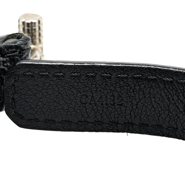 Pre-owned Louis Vuitton Damier Graphite Cuff It Bracelet Black
