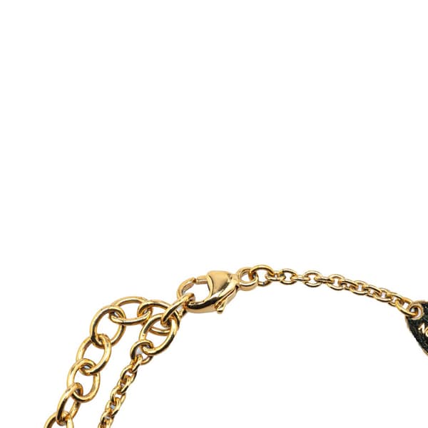Pre-owned Louis Vuitton Gold Plated Essential V Bracelet Gold