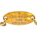 Miniatyrbilde 4 av 7: Pre-owned Louis Vuitton Gold Plated Essential V Bracelet Gold