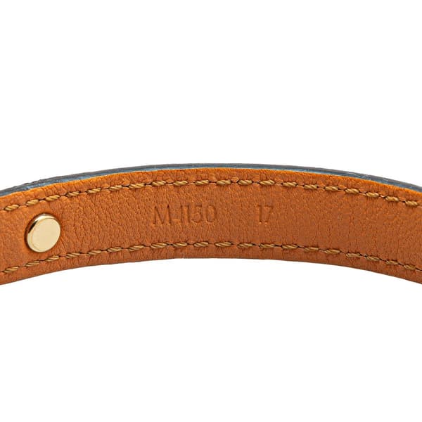Pre-owned Louis Vuitton Monogram Logomania Bracelet Brown