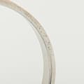 Miniatyrbilde 5 av 6: Pre-owned Hermès Leather Kelly Cadena Lock Bangle Bracelet Brown