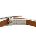 Pikkukuva 5 / 9: Pre-owned Hermès Epsom Behapi Single Tour Bracelet White