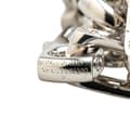 Miniatyrbilde 5 av 5: Pre-owned Louis Vuitton Silver Monogram Chain Link Bracelet Silver