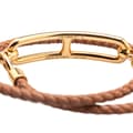 Pikkukuva 4 / 5: Pre-owned Hermès Swift Roulis Double Tour Bracelet Brown