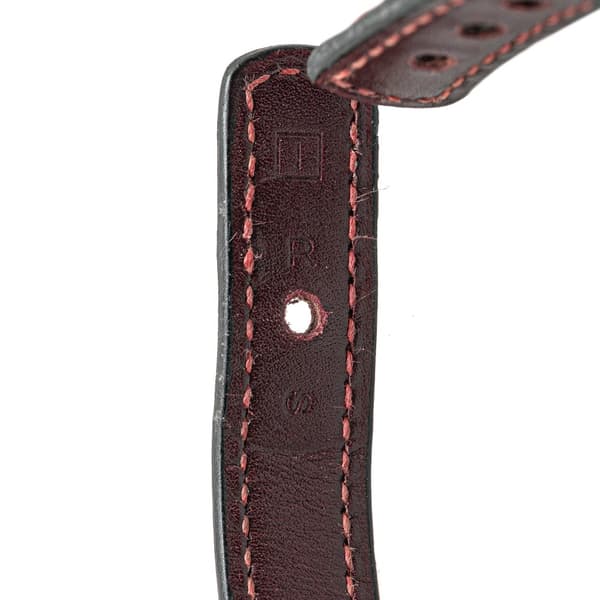 Pre-owned Hermès Leather Clou de Selle Bracelet Brown