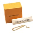 Miniatyrbilde 6 av 6: Pre-owned Louis Vuitton Gold Plated Brasserie Essential V Bracelet Gold