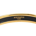 Pikkukuva 4 / 7: Pre-owned Hermès Narrow Cloisonne Enamel Bangle 62 Red