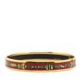 Pikkukuva 2 / 7: Pre-owned Hermès Narrow Cloisonne Enamel Bangle 62 Red