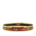 Pikkukuva 1 / 7: Pre-owned Hermès Narrow Cloisonne Enamel Bangle 62 Red