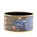 Miniatyrbilde 1 av 6: Pre-owned Hermès Extra Wide Brandebourgs Enamel Bangle 70 Brown