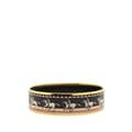 Pikkukuva 2 / 5: Pre-owned Hermès Wide Horse Enamel Bangle 62 Black