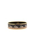 Pikkukuva 1 / 5: Pre-owned Hermès Wide Horse Enamel Bangle 62 Black