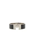 Miniatyrbild 1 av 4: Pre-owned Hermès Wide Enamel Clic Clac H Bracelet PM Black