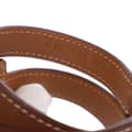 Miniatyrbild 6 av 10: Pre-owned Hermès Swift O Kelly Double Tour Bracelet Brown