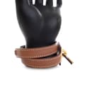 Miniatyrbild 10 av 10: Pre-owned Hermès Swift O Kelly Double Tour Bracelet Brown