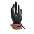 Miniatyrbild 2 av 10: Pre-owned Hermès Swift O Kelly Double Tour Bracelet Brown