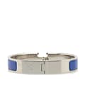 Pikkukuva 3 / 7: Pre-owned Hermès Narrow Enamel Clic H Bracelet PM Blue