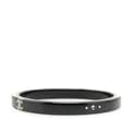 Miniatyrbild 2 av 5: Pre-owned Chanel Resin CC Crystal Bangle Black