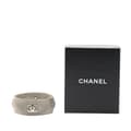Miniatyrbild 7 av 7: Pre-owned Chanel Silver CC Metal Mesh Bracelet Silver