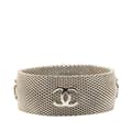 Miniatyrbild 1 av 7: Pre-owned Chanel Silver CC Metal Mesh Bracelet Silver