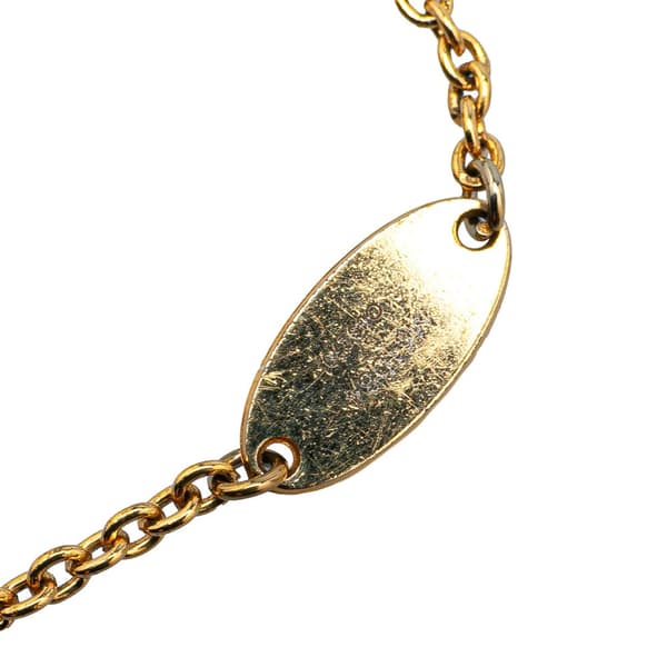 Pre-owned Louis Vuitton Gold Plated Essential V Bracelet Gold