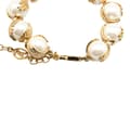 Pikkukuva 4 / 7: Pre-owned Louis Vuitton Gold Plated Faux Pearls Chain Bracelet Gold
