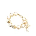Pikkukuva 2 / 7: Pre-owned Louis Vuitton Gold Plated Faux Pearls Chain Bracelet Gold