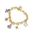 Miniatyrbilde 2 av 7: Pre-owned Louis Vuitton Gold Plated Hide and Seek Bracelet Gold