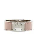 Pikkukuva 1 / 5: Pre-owned Hermès Wide Enamel Clic Clac H Bracelet PM Pink