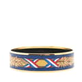 Pikkukuva 3 / 5: Pre-owned Hermès Wide French Flag Enamel Bangle 65 Blue
