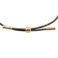 Miniatyrbilde 4 av 7: Pre-owned Louis Vuitton Monogram Fall In Love Adjustable Bracelet Brown