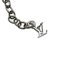 Miniatyrbilde 5 av 6: Pre-owned Louis Vuitton Silver Plated LV Instinct Bracelet Silver