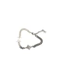 Miniatyrbilde 2 av 6: Pre-owned Louis Vuitton Silver Plated LV Instinct Bracelet Silver