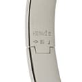 Miniatyrbild 4 av 6: Pre-owned Hermès Narrow Enamel Clic Clac H Bracelet PM Black