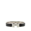Miniatyrbild 1 av 6: Pre-owned Hermès Narrow Enamel Clic Clac H Bracelet PM Black