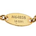 Miniatyrbilde 5 av 8: Pre-owned Louis Vuitton Gold Plated Monogram Blooming Supple Bracelet Gold
