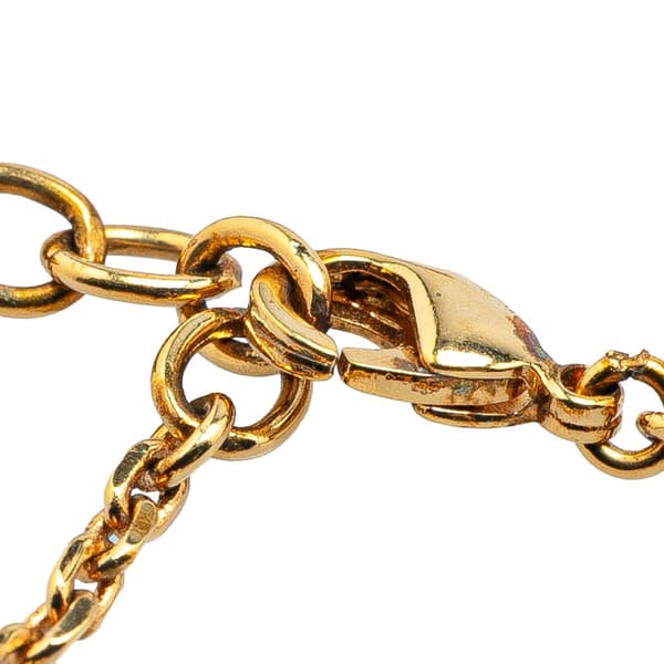 Pre-owned Louis Vuitton Gold Plated Monogram Blooming Supple Bracelet Gold