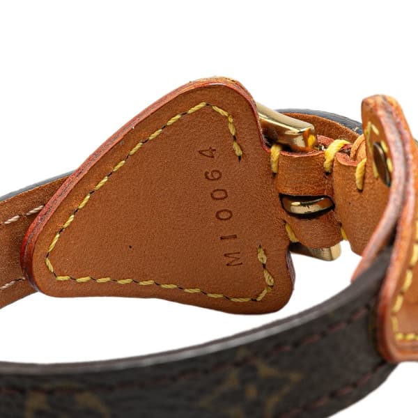 Pre-owned Louis Vuitton Monogram Theda Bracelet Brown