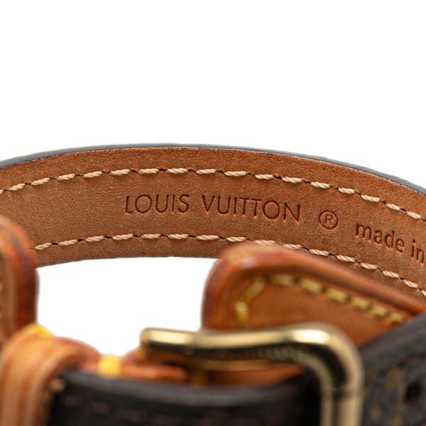 Pre-owned Louis Vuitton Monogram Theda Bracelet Brown