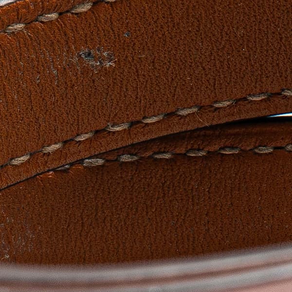 Pre-owned Hermès Leather Kelly Double Tour Bracelet Pink