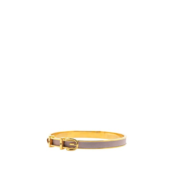 Pre-owned Hermès Swift Buckle Bracelet Purple